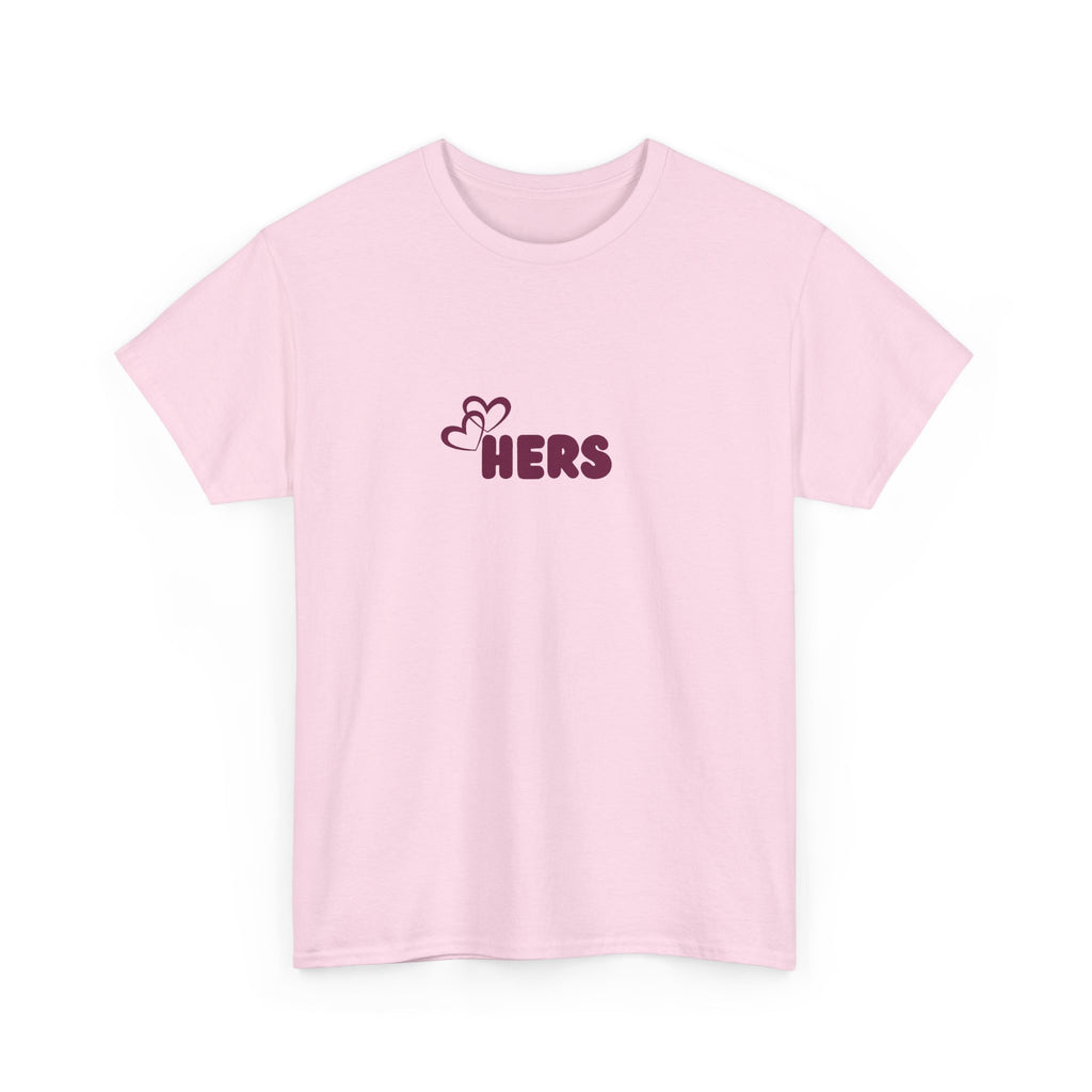 Hers ♡ Shirt | Matching Couple Tee | Romantic Hers Shirt