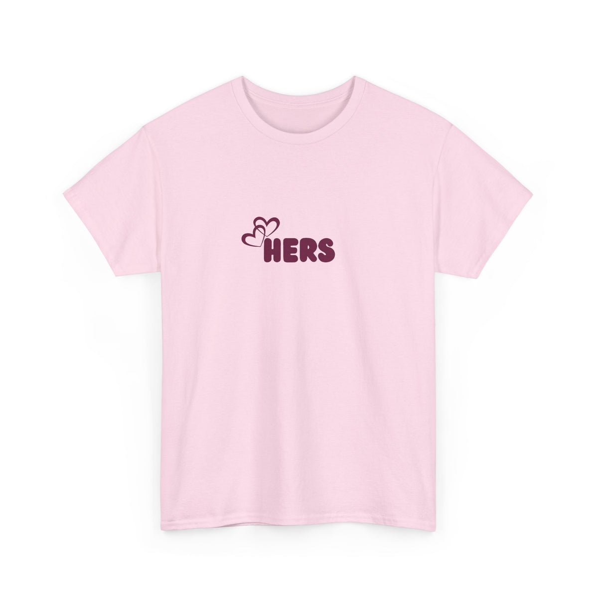 Hers ♡ Shirt | Matching Couple Tee | Romantic Hers Shirt