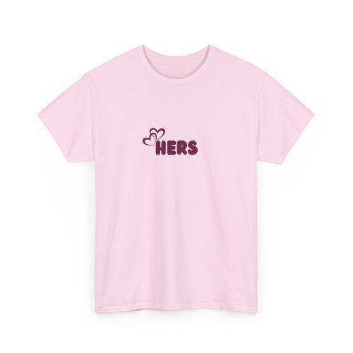 Hers ♡ Shirt | Matching Couple Tee | Romantic Hers Shirt