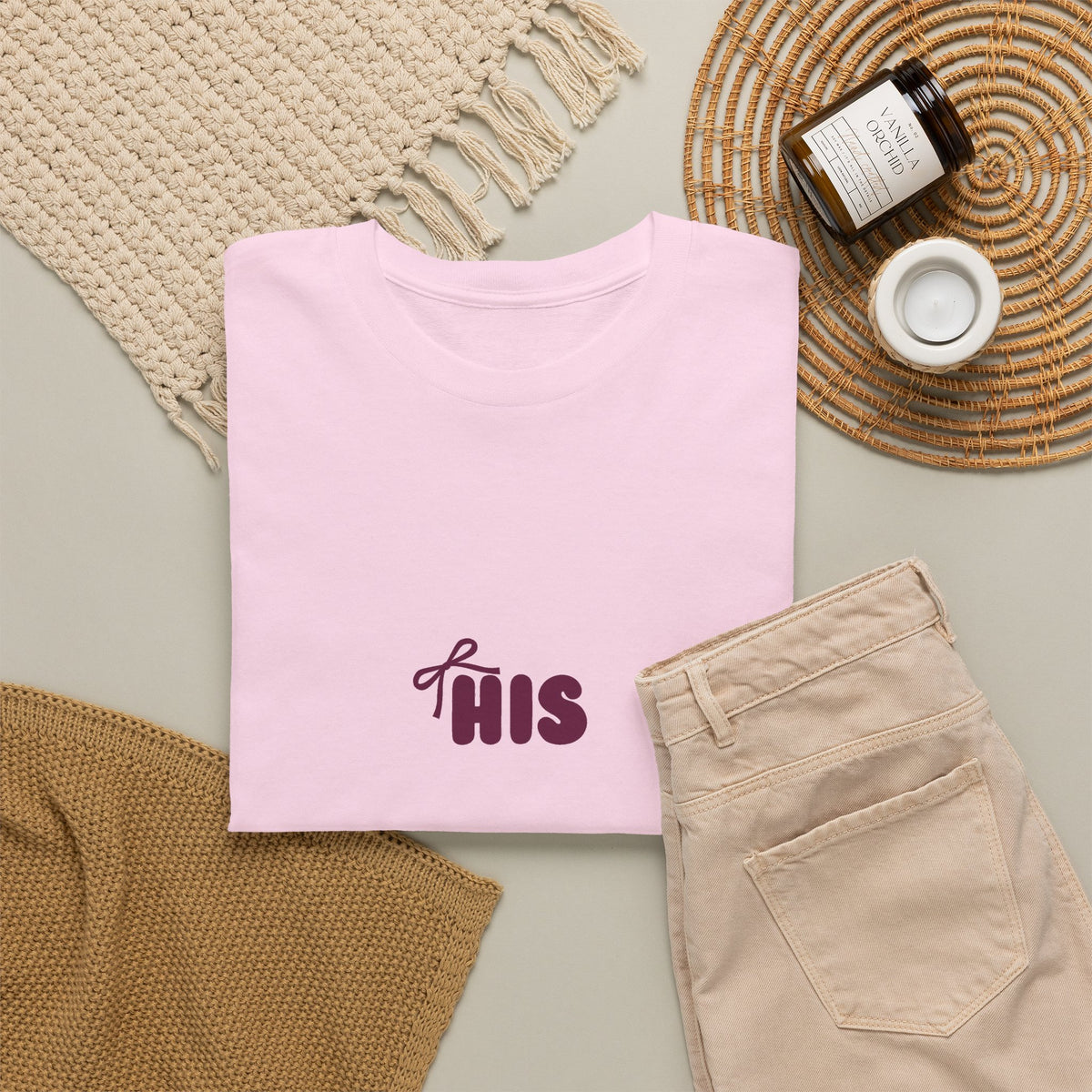 His ♡ Shirt | Matching Couple Tee | Romantic His Shirt