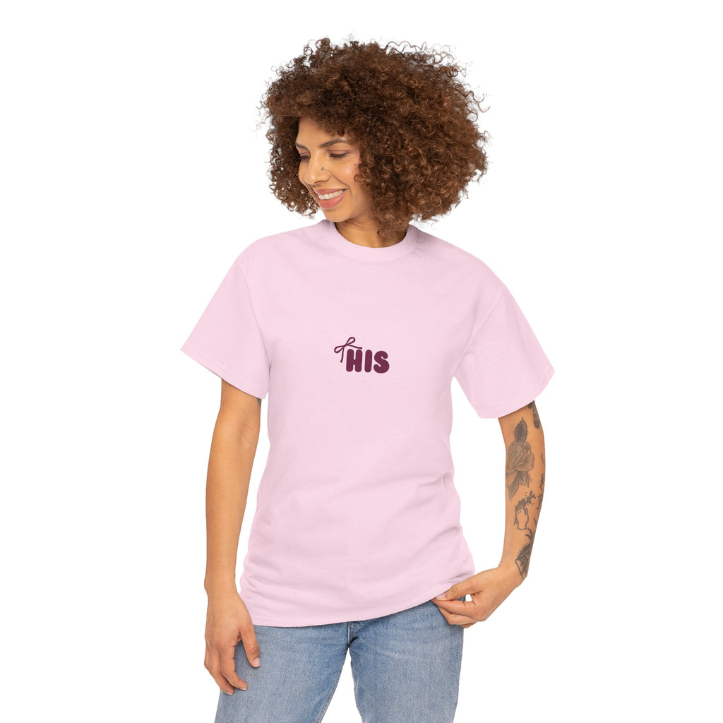His ♡ Shirt | Matching Couple Tee | Romantic His Shirt