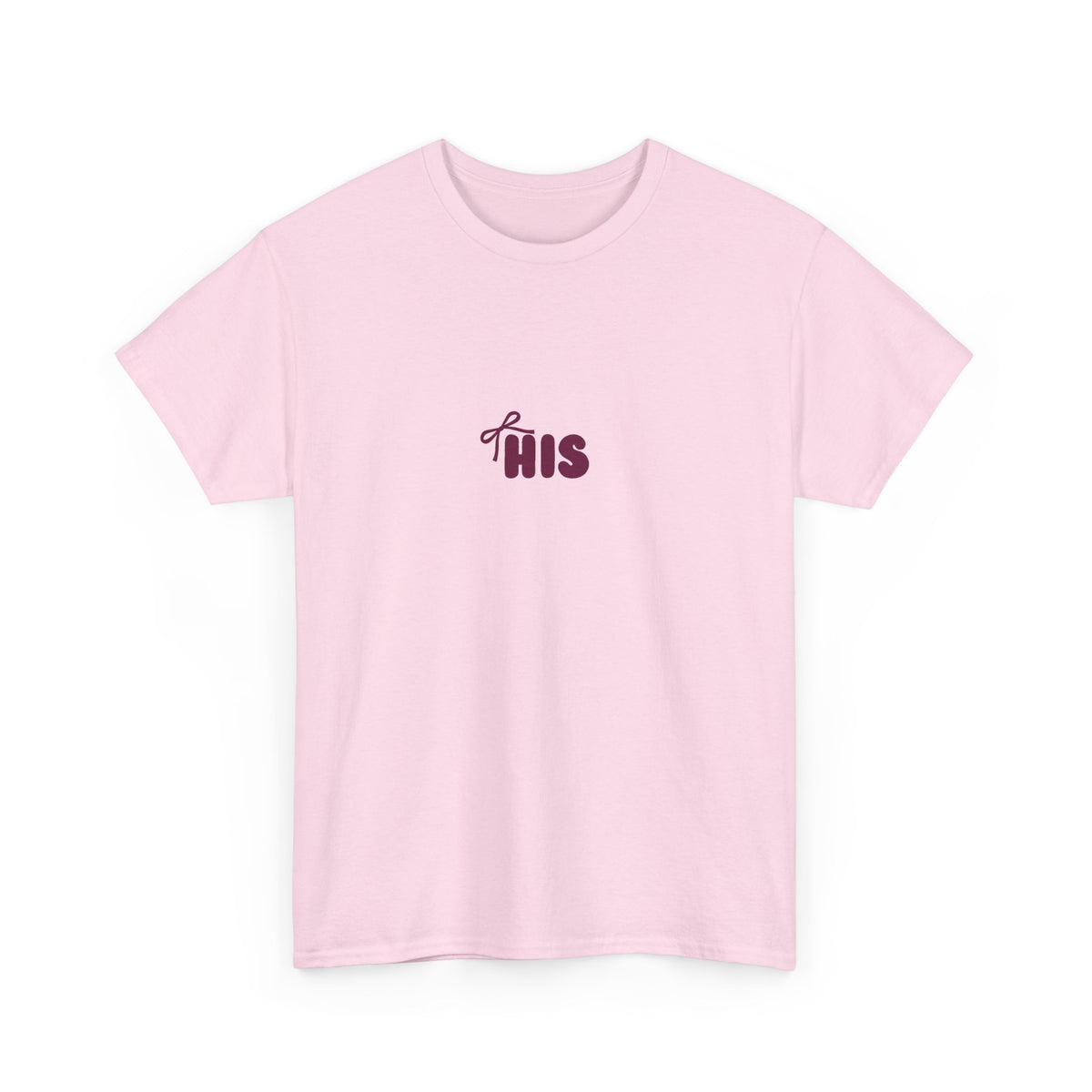 His ♡ Shirt | Matching Couple Tee | Romantic His Shirt