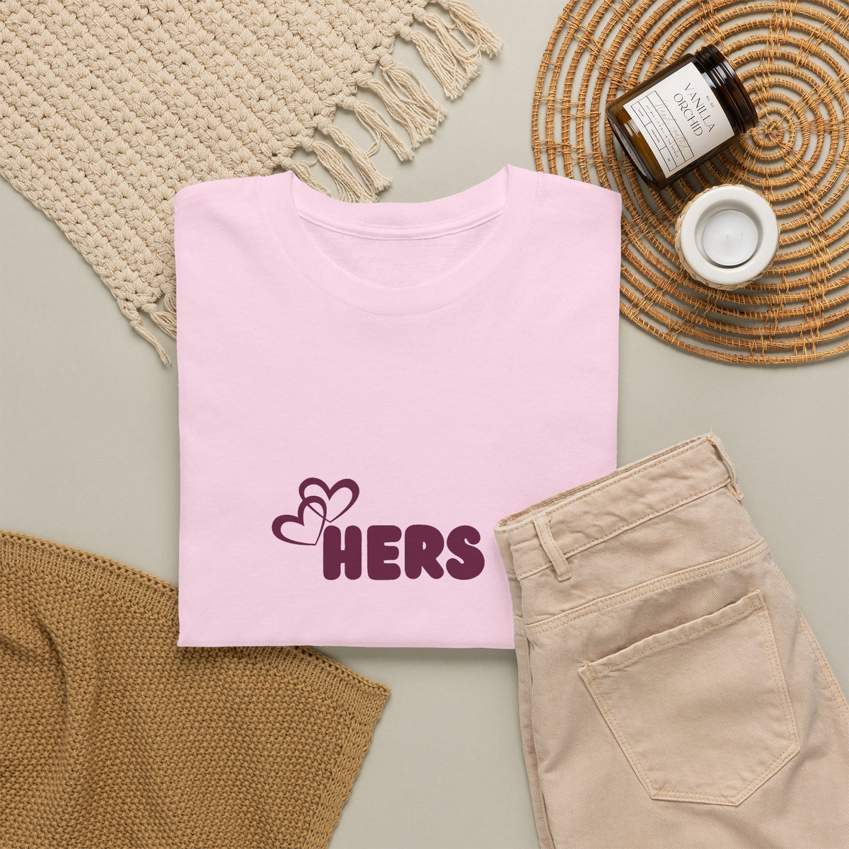 Hers ♡ Shirt | Matching Couple Tee | Romantic Hers Shirt