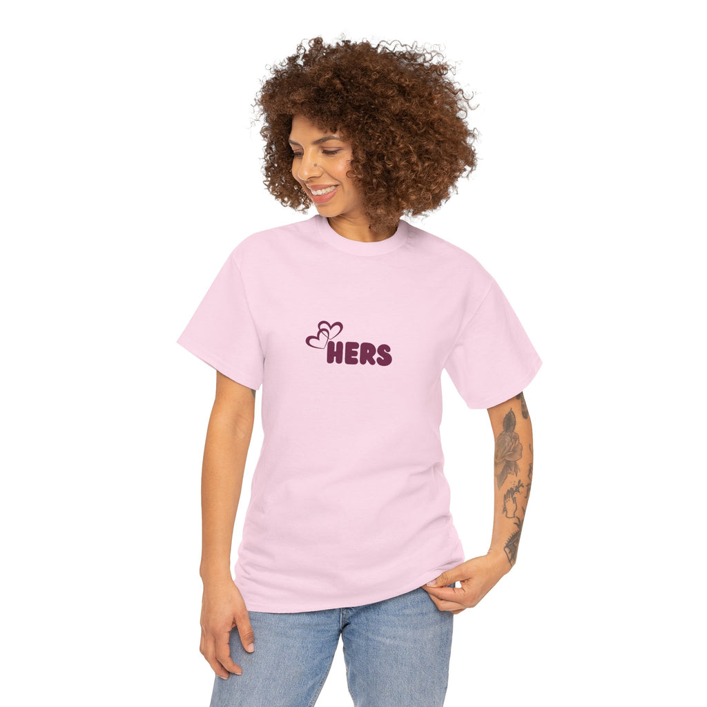 Hers ♡ Shirt | Matching Couple Tee | Romantic Hers Shirt